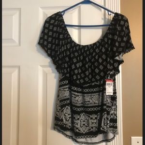 Joe Boxer Off the Shoulder Top